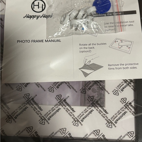 Happy Hapi 8 x 10 Picture Frame Pack of 6 NEW SEALED - Picture 4 of 8